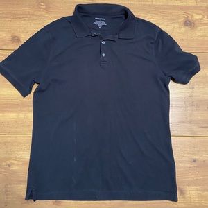 Banana Republic Black Short Sleeved Polo